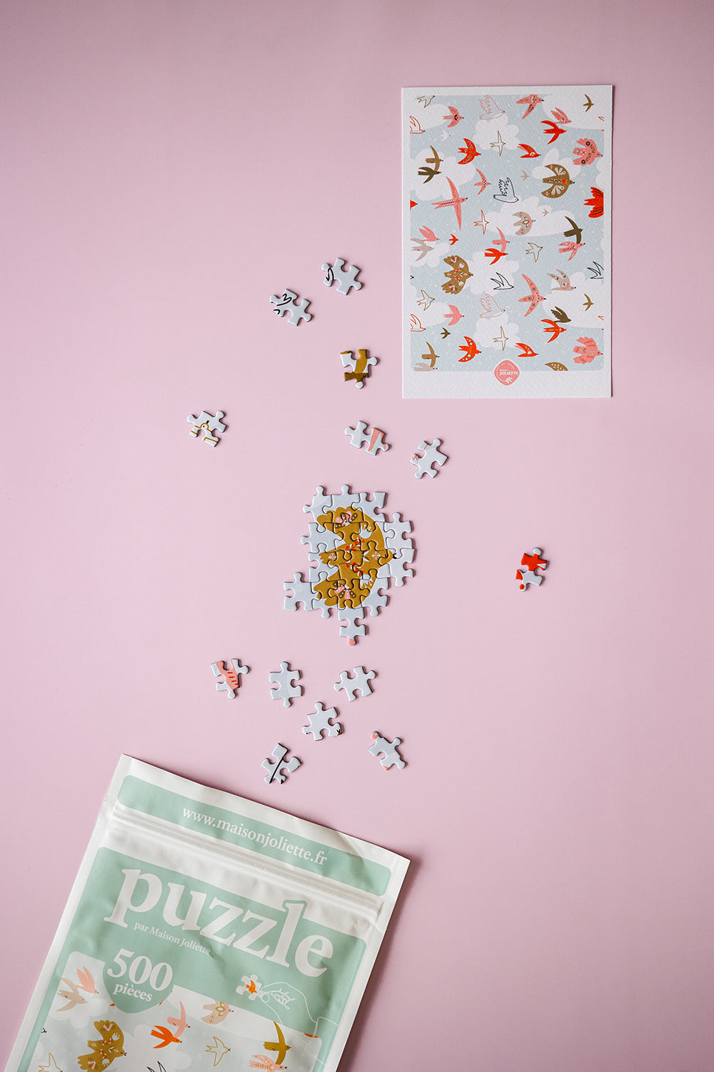 Puzzle 500 pièces Libre comme l'air