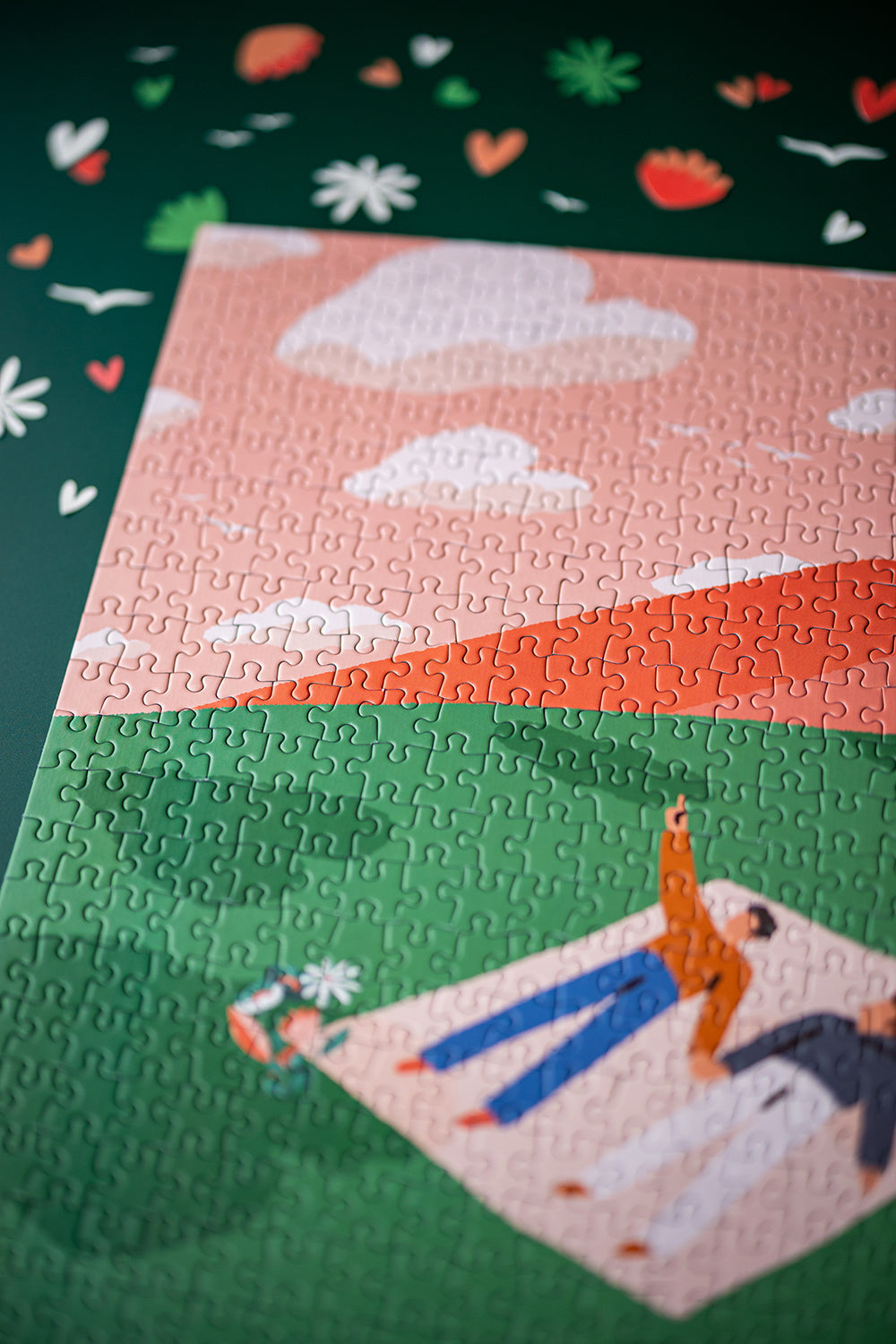 Puzzle 500 pièces Love is in the air