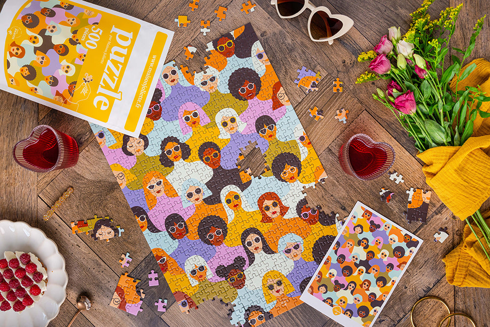 Puzzle 500 Teile Multitude