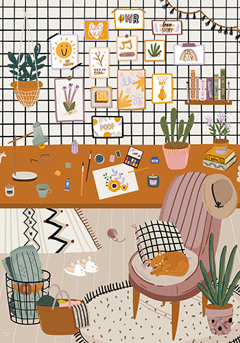 Puzzle 1000 pièces L'atelier