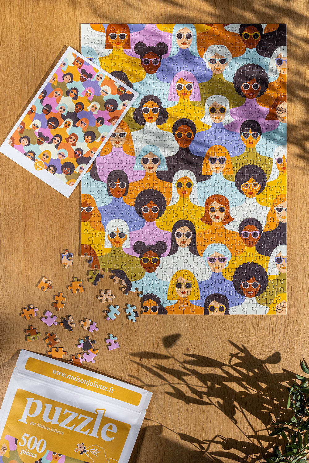 Puzzle 500 Teile Multitude