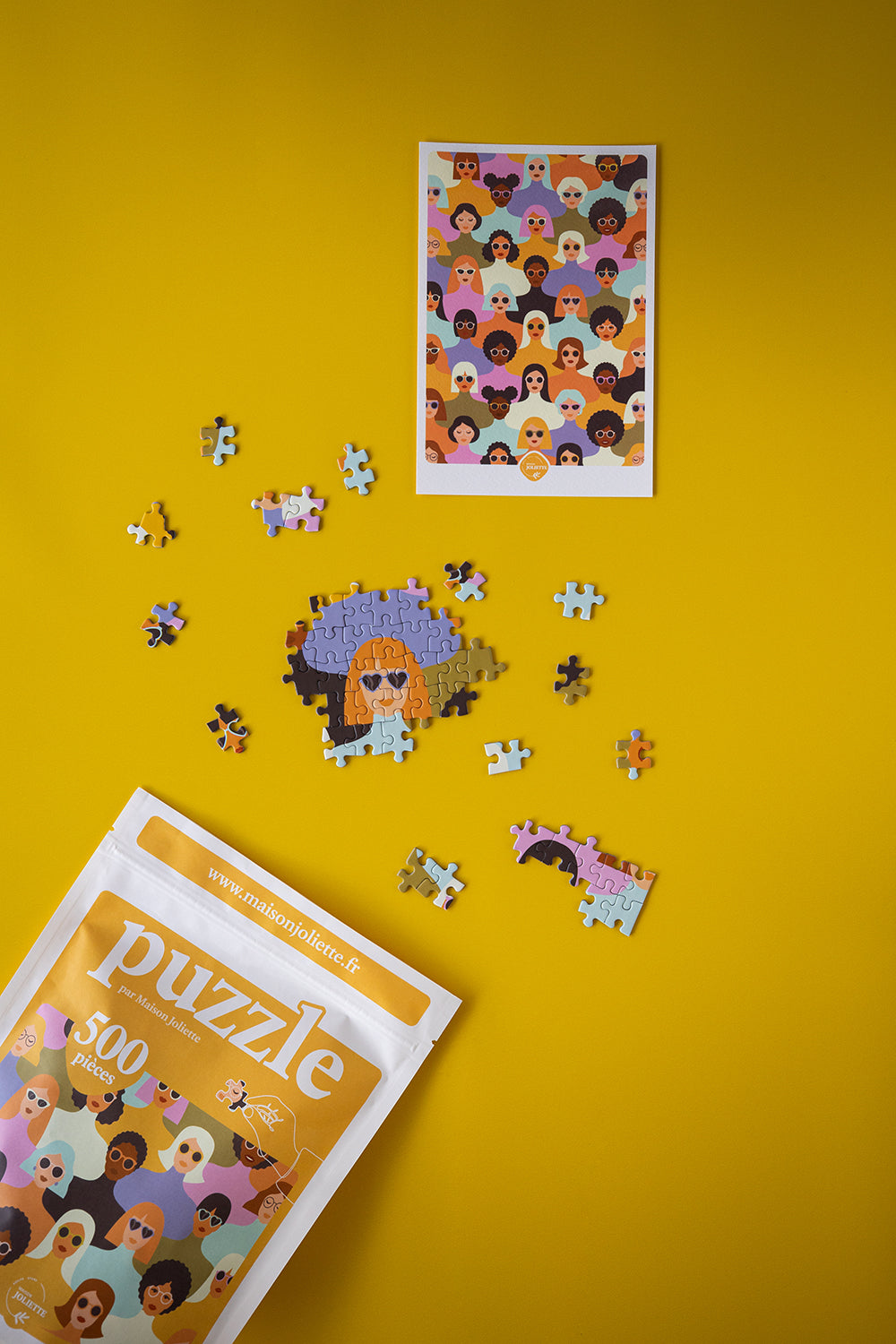 Puzzle 500 Teile Multitude