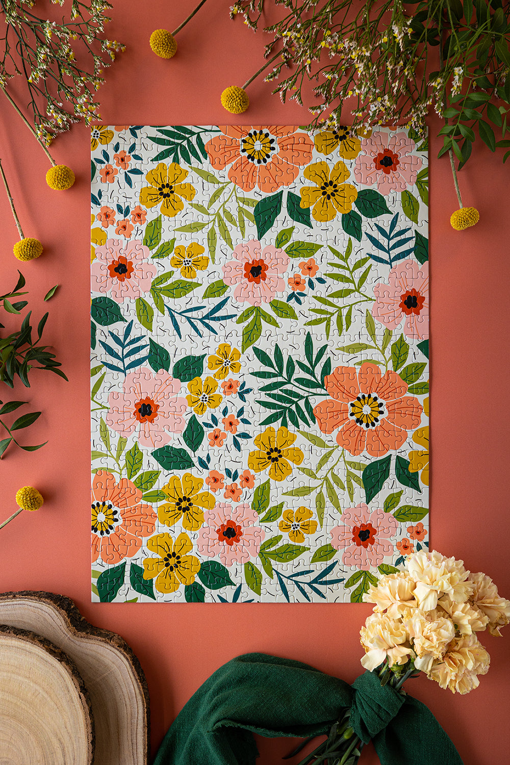 Flowering 500 piece jigsaw puzzle