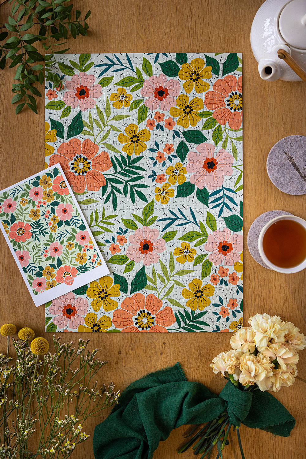 Flowering 500 piece jigsaw puzzle