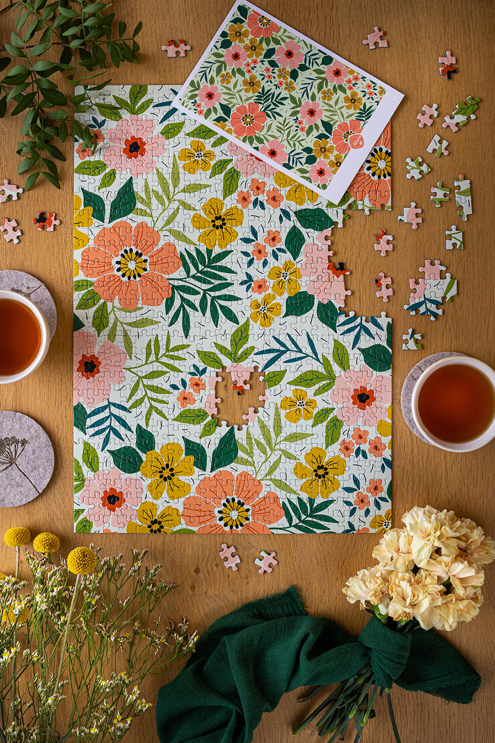 Flowering 500 piece jigsaw puzzle