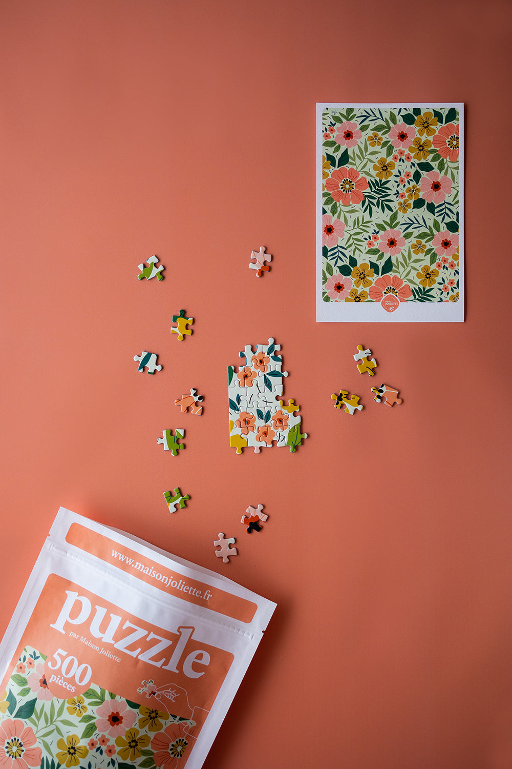 Flowering 500 piece jigsaw puzzle