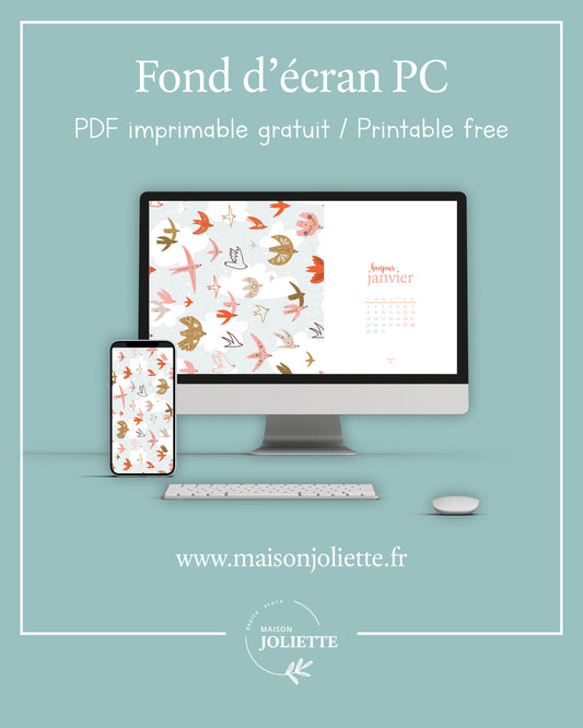 Fond d'écran PC - Libre comme l'air