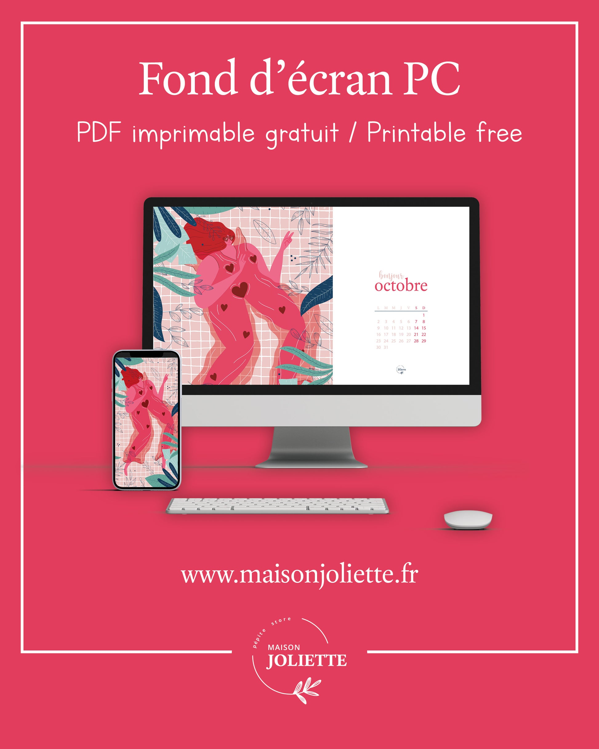 Téléchargement gratuit fond d'écran d'ordinateur Tout ira bien offert par Maison Joliette