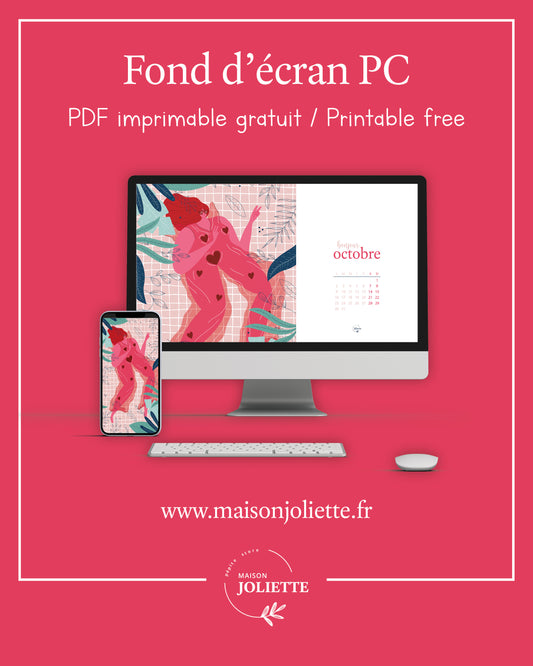 Téléchargement gratuit fond d'écran d'ordinateur Tout ira bien offert par Maison Joliette