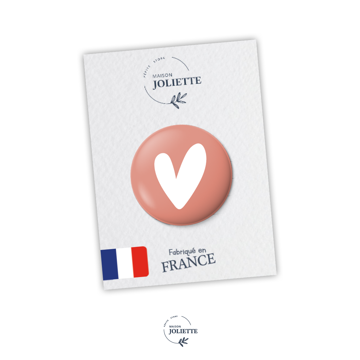 Pink Heart - Badge #24