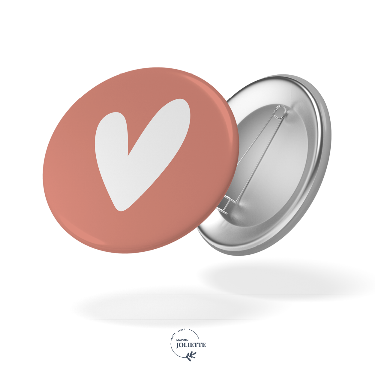 Pink Heart - Badge #24