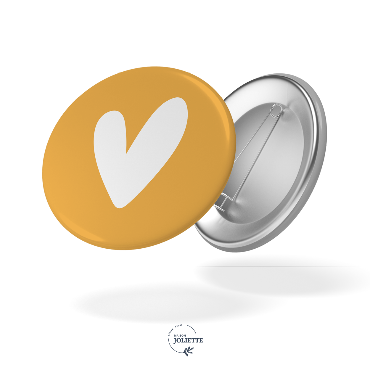 Yellow Heart - Badge #26