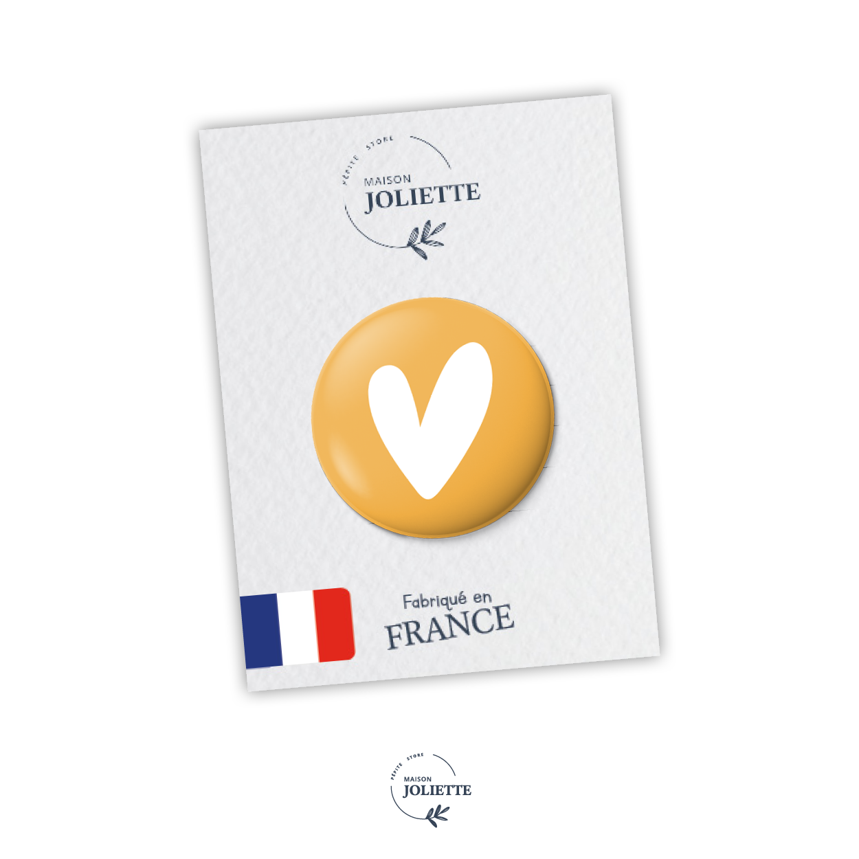 Yellow Heart - Badge #26