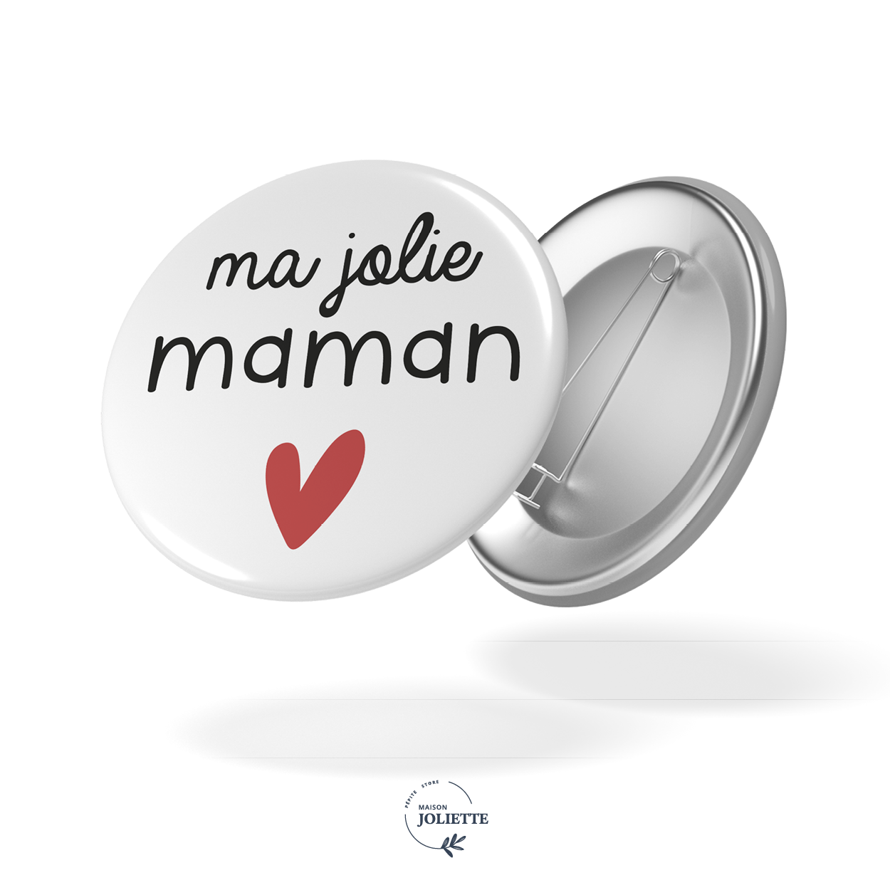 Badge LOVE - Ma jolie maman