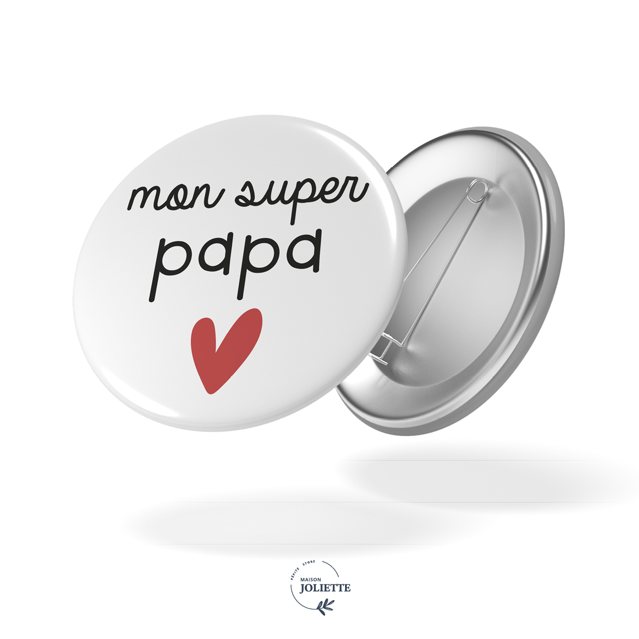 Badge LOVE - Mon super papa