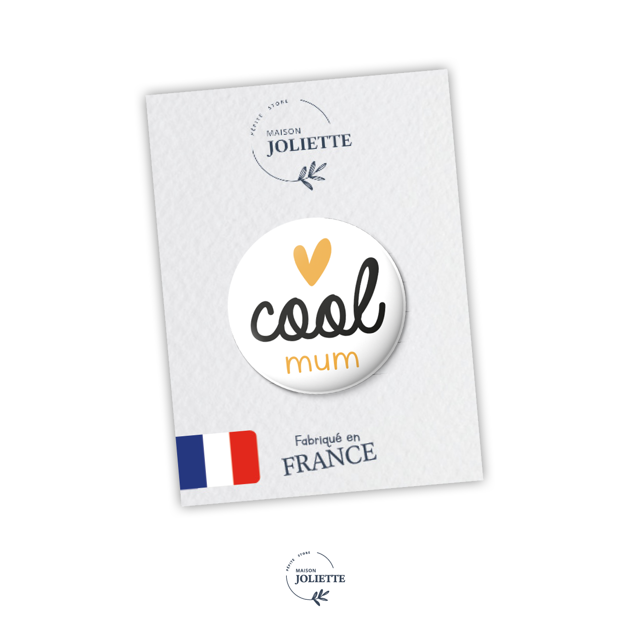 Badge LOVE - Cool mum