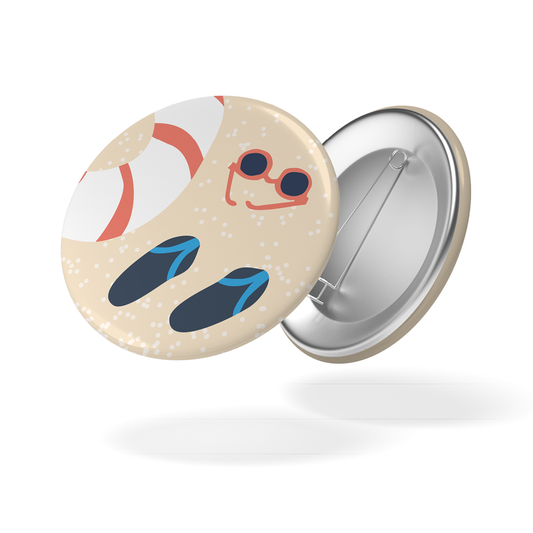 Badge CHILL & PLOUF - Objets