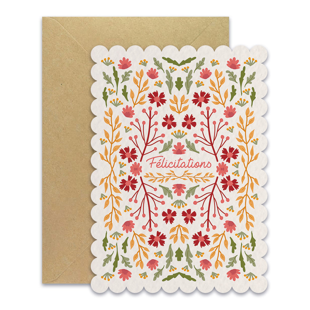 Félicitations - Carte postale