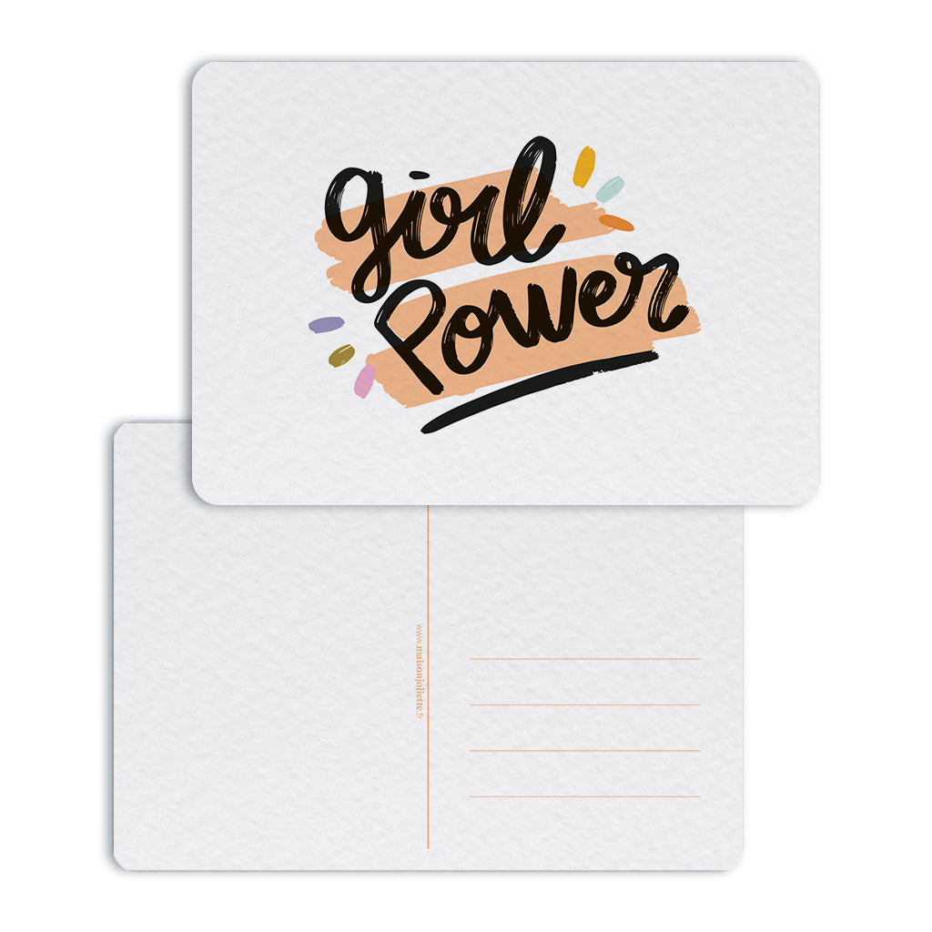 Girl Power - Carte postale
