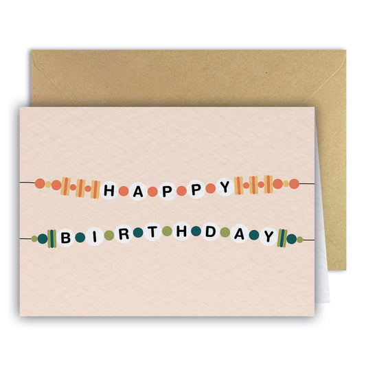 Carte de vœux - Bracelets d'Anniv