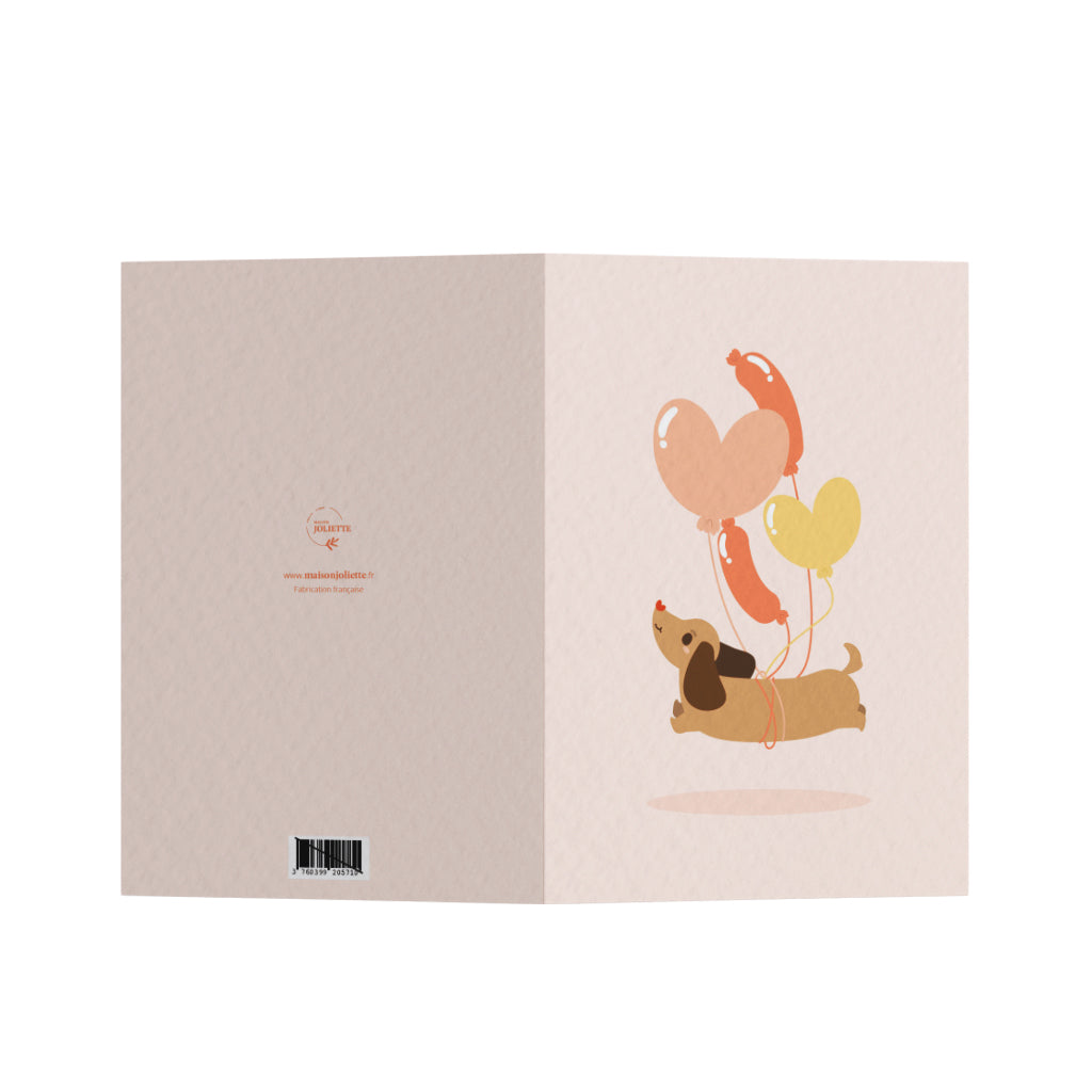Carte de vœux - Happy Woofday