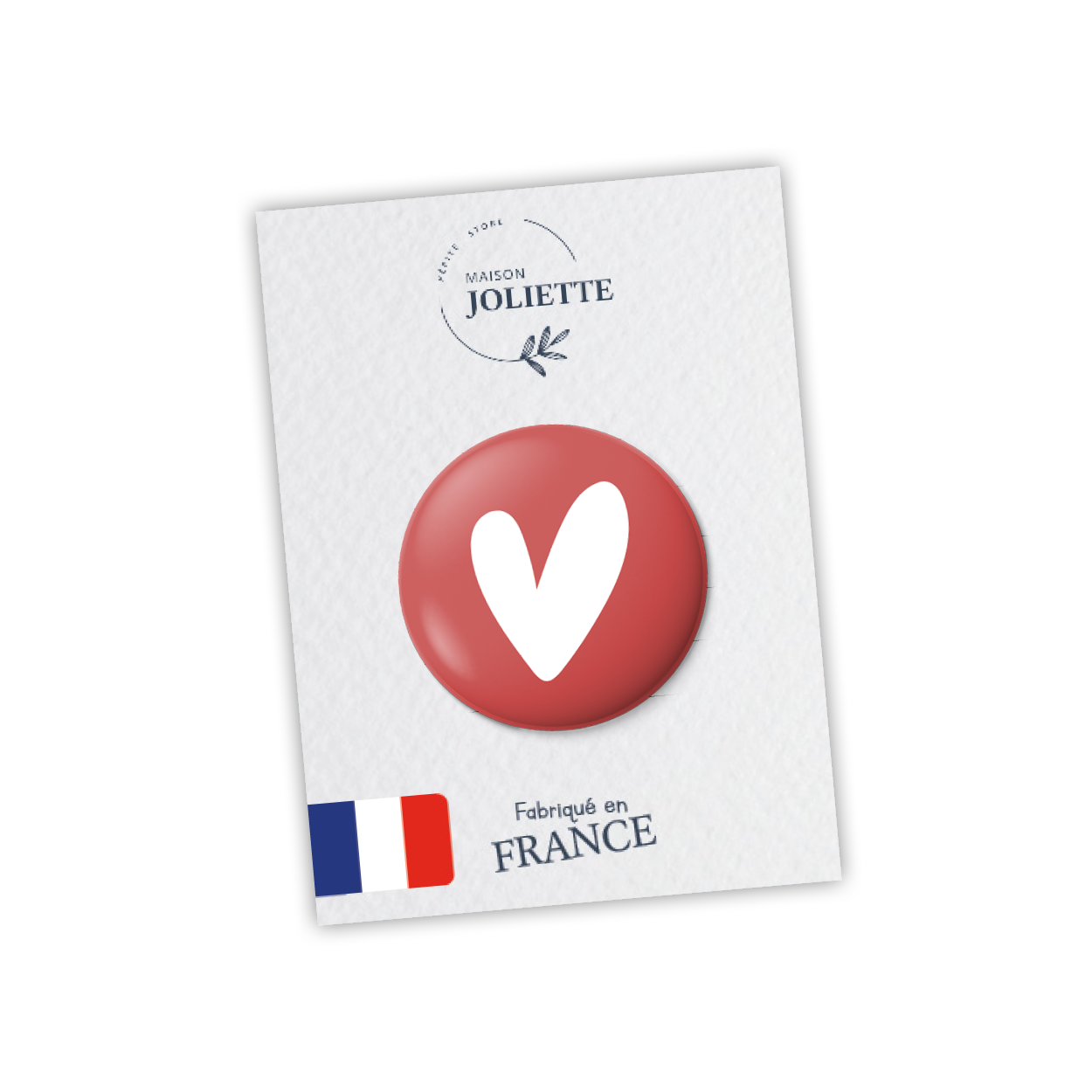 Magnet LOVE - Coeur rouge