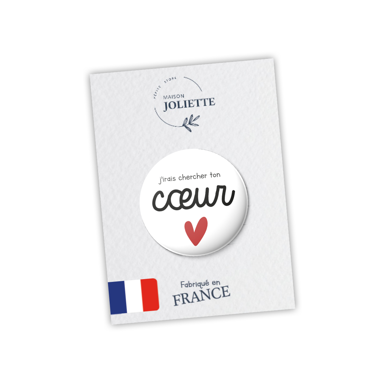 Magnet LOVE - J'irais chercher ton coeur