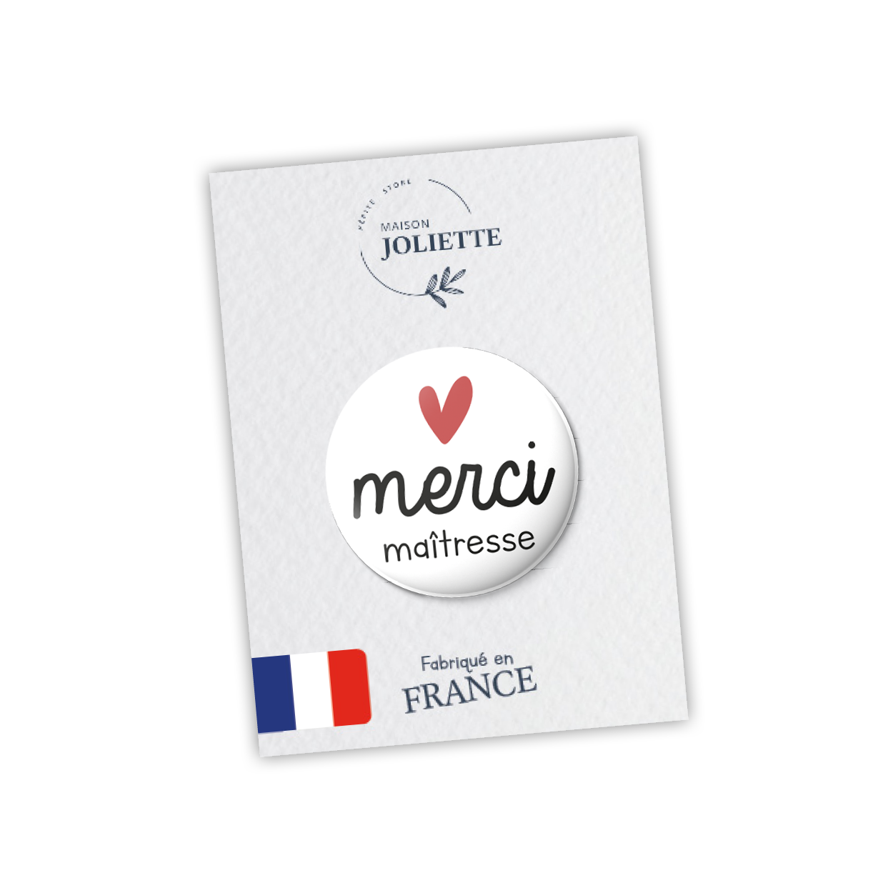 Magnet LOVE - Merci maîtresse