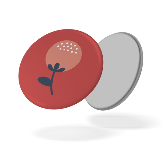Rote Blume - Magnet #55