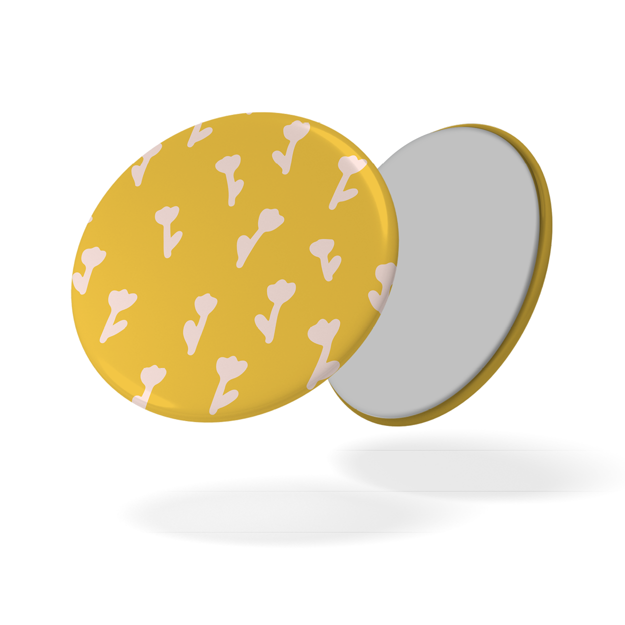Magnet A BICYCLETTE - Motifs jaune