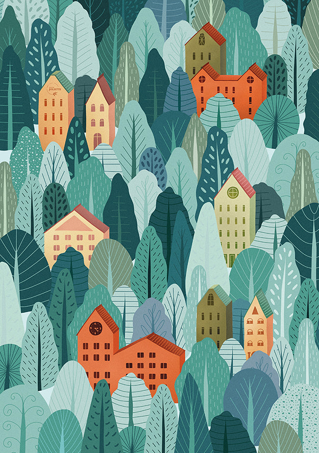 Puzzle 500 pièces Du vent dans les cimes