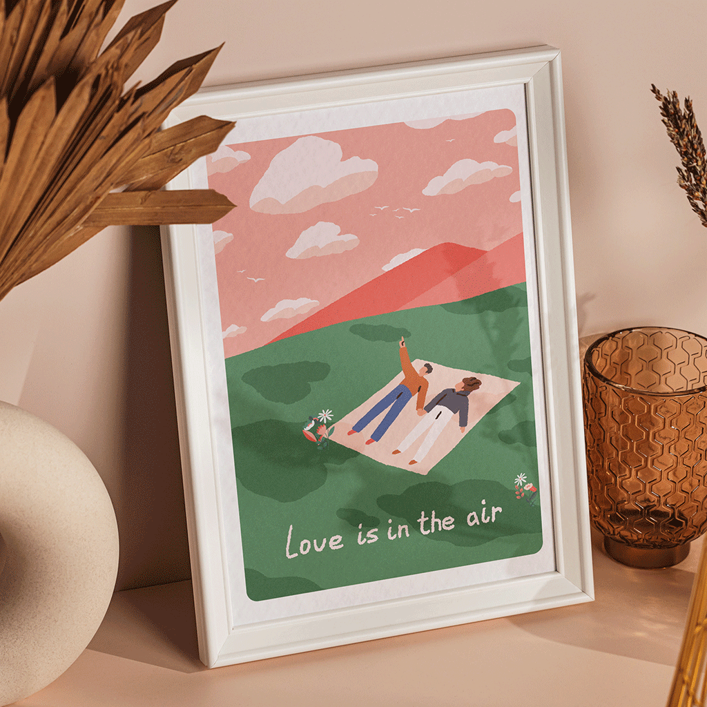 Love is in the air - Affiche