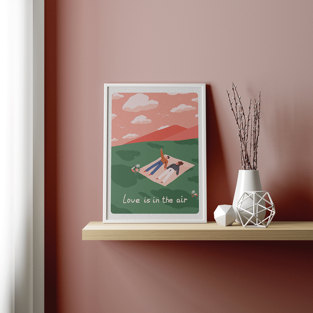 Love is in the air - Affiche