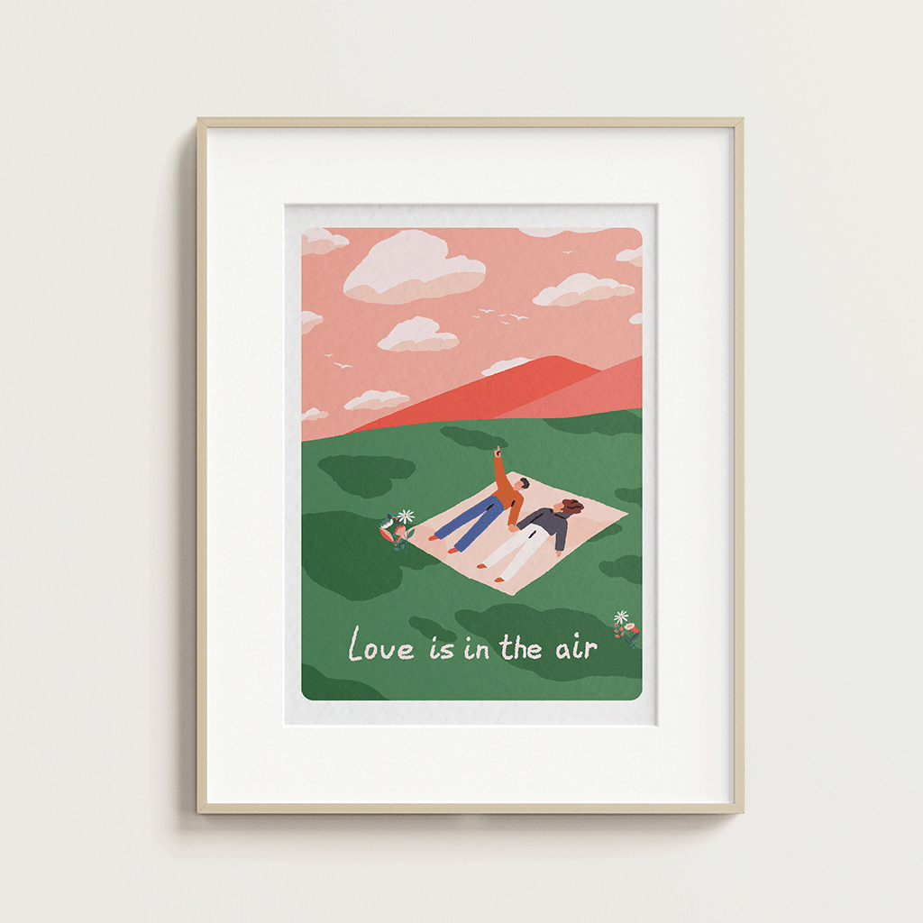Love is in the air - Affiche