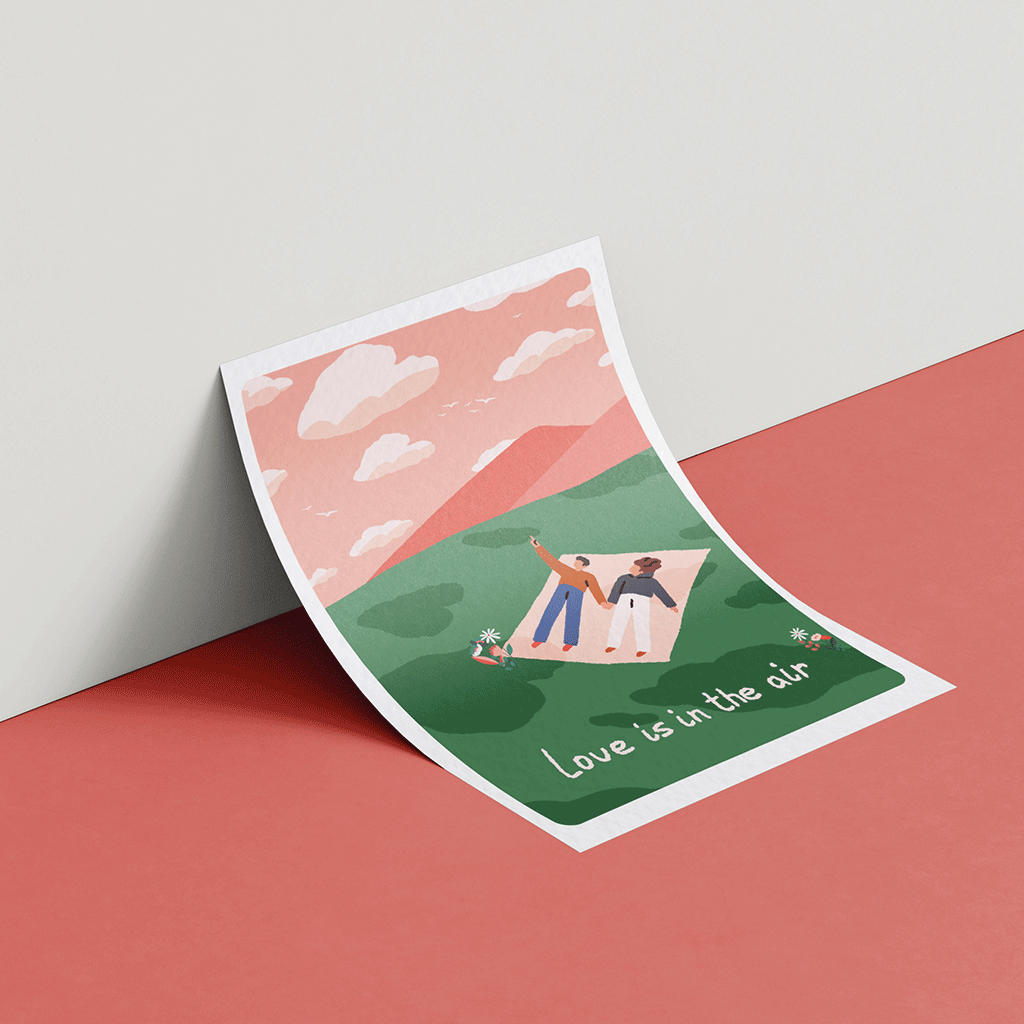 Love is in the air - Affiche