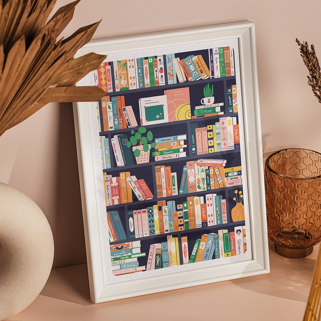 Affiche A4 - Book Lovers