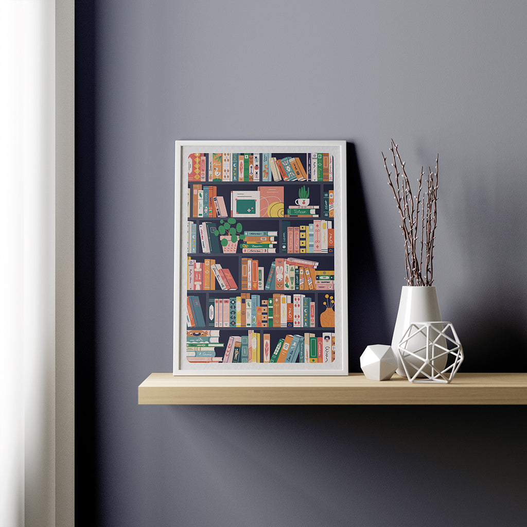 Affiche A4 - Book Lovers