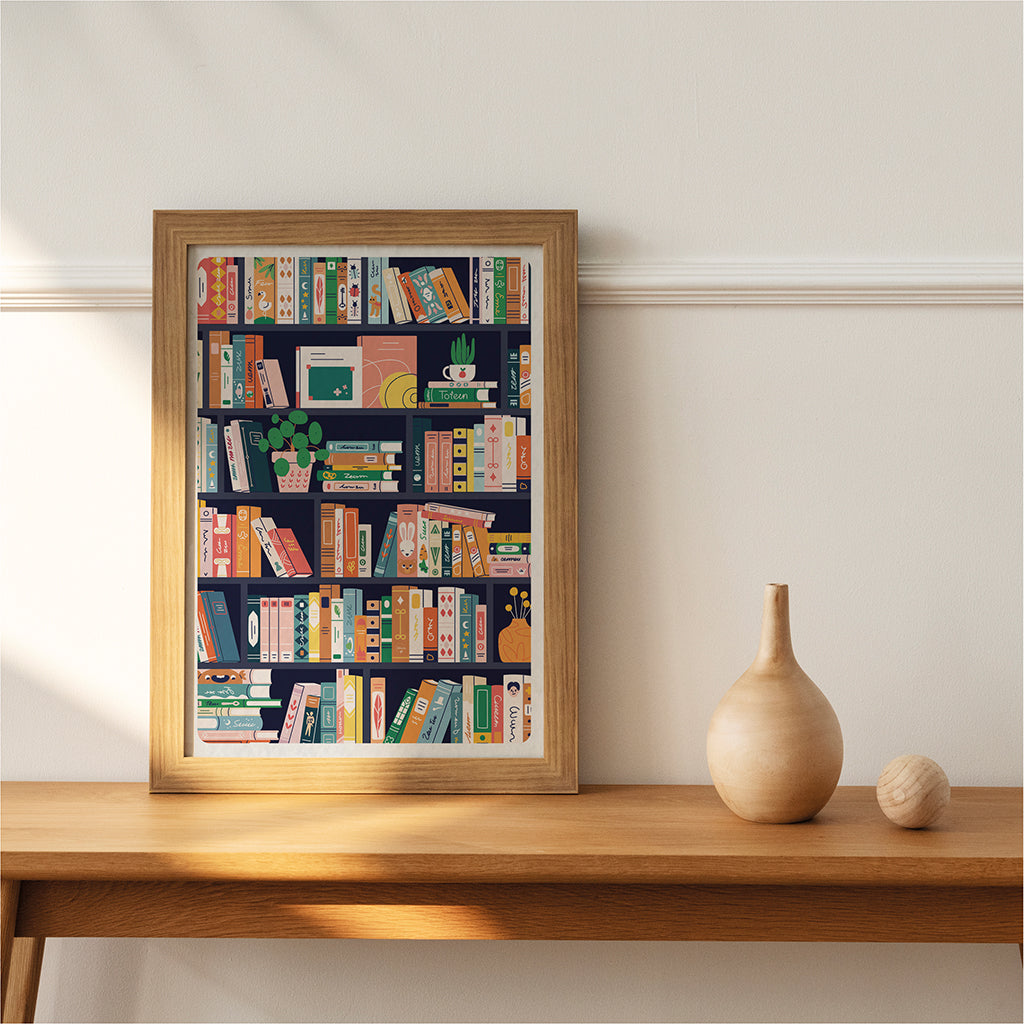 Affiche A4 - Book Lovers