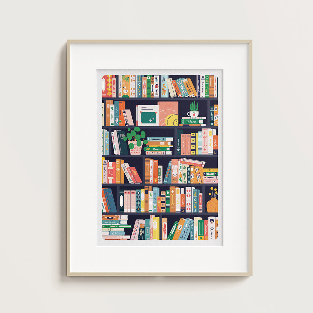 Affiche A4 - Book Lovers