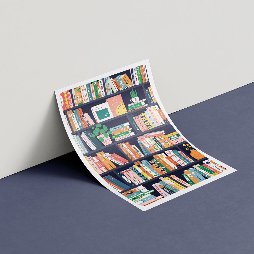 Affiche A4 - Book Lovers