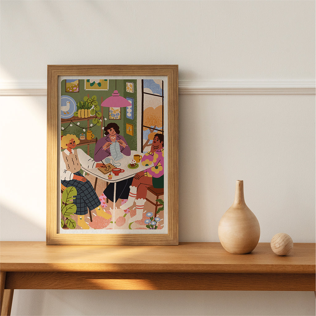 Affiche A4 - Les copines