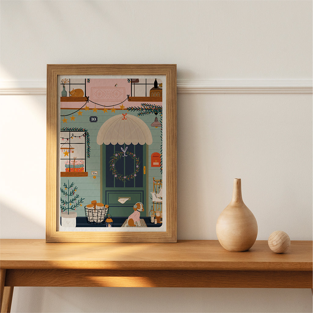 Affiche A4 - Porte Bonheur