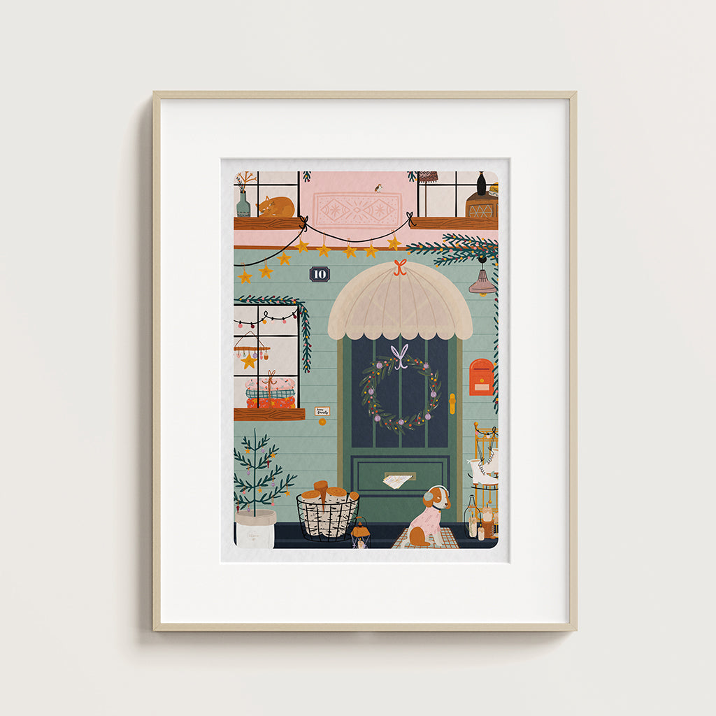 Affiche A4 - Porte Bonheur