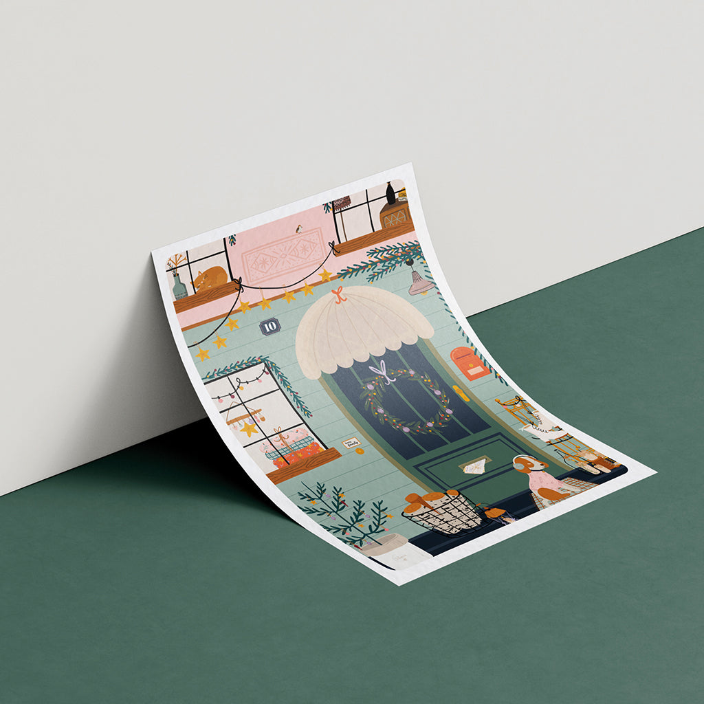 Affiche A4 - Porte Bonheur