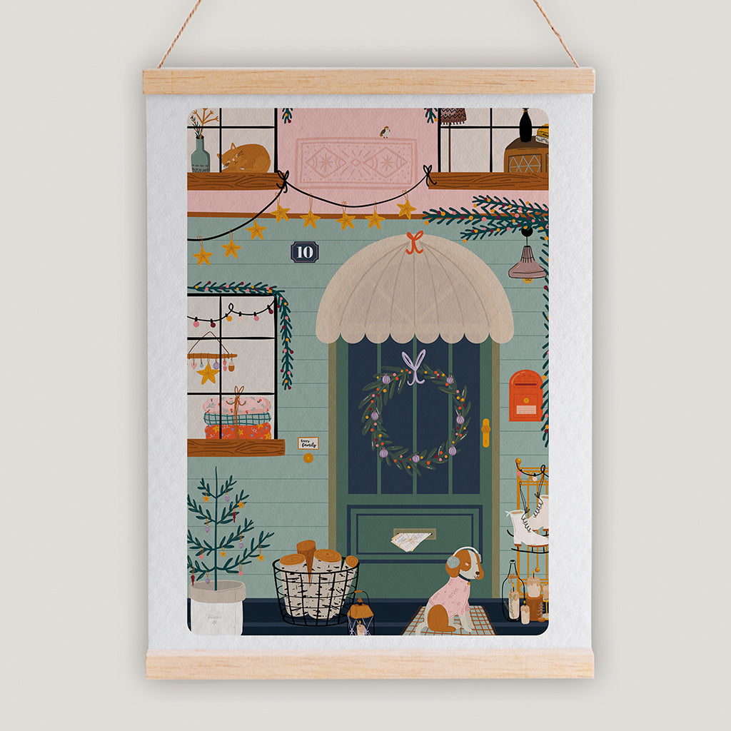 Affiche A4 - Porte Bonheur