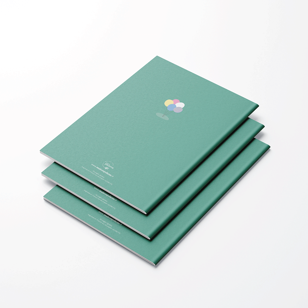 Carnet de notes A5 - Un air de fête