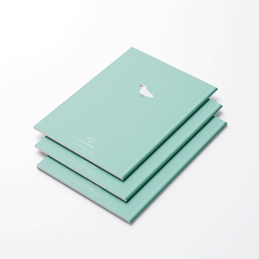 Carnet de notes A5 - Chill & Plouf