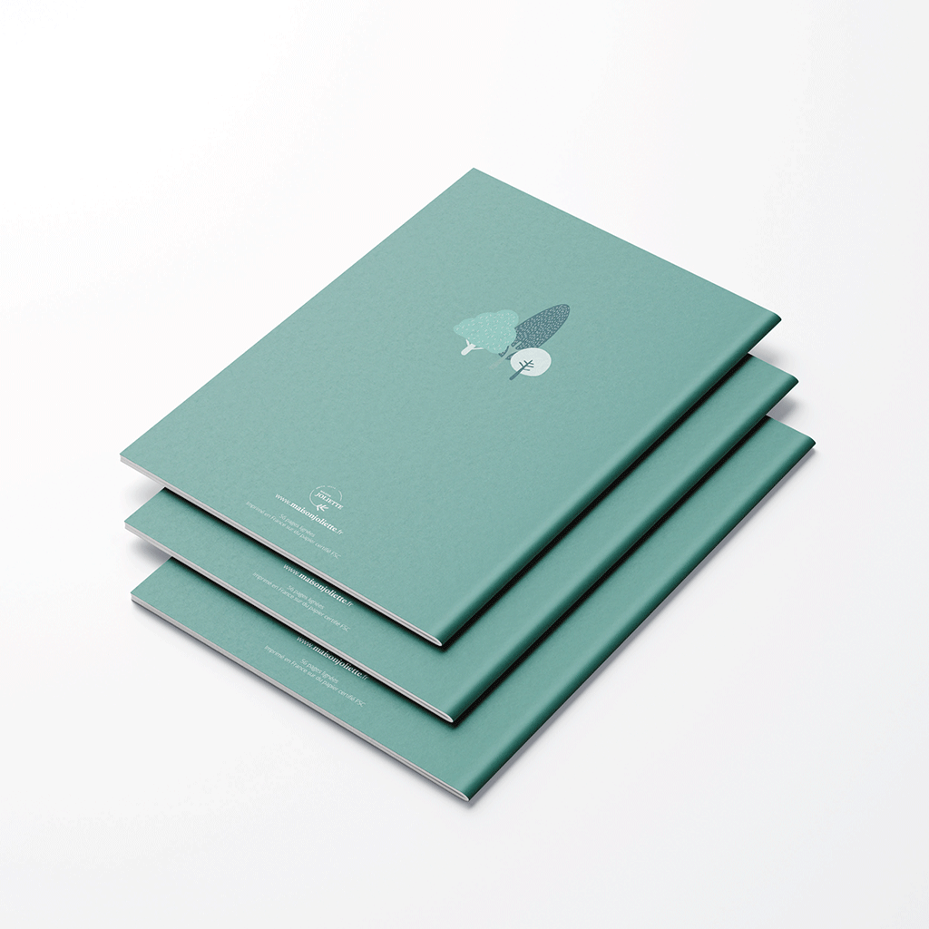 Carnet de notes A5 - Du vent dans les cimes