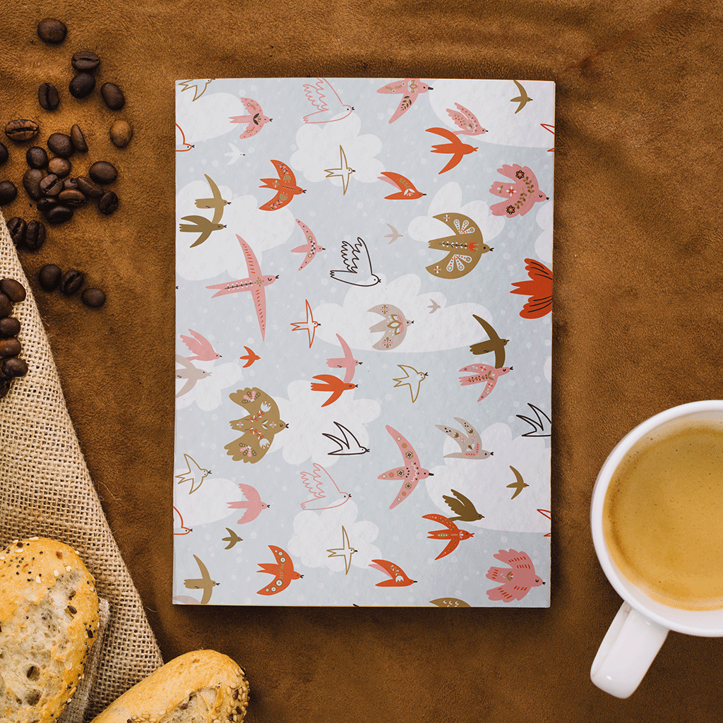 Carnet de notes A5 - Libre comme l'air