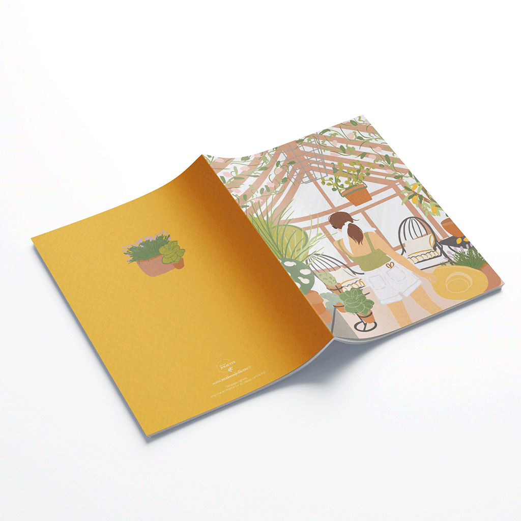 Carnet de notes A5 - Un dimanche à la campagne